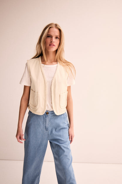 Chambray Barcy Pants