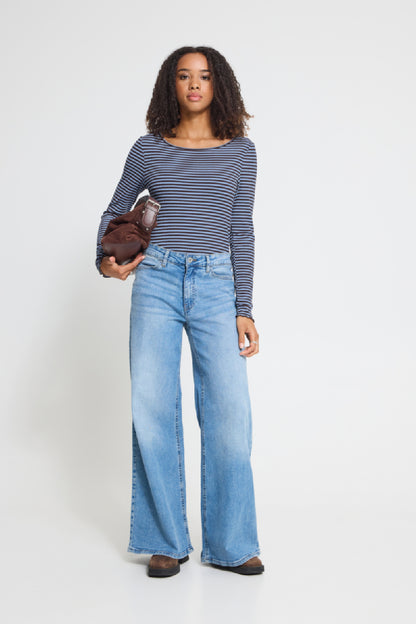 Cella Striped Top
