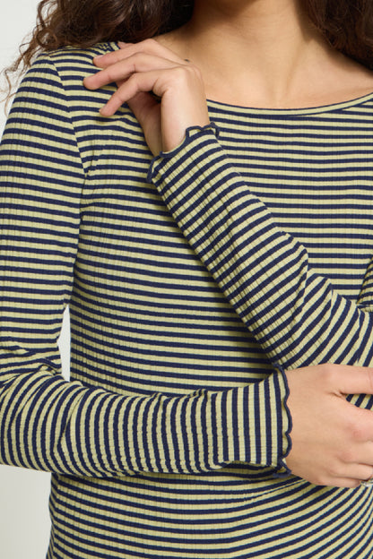 Cella Striped Top