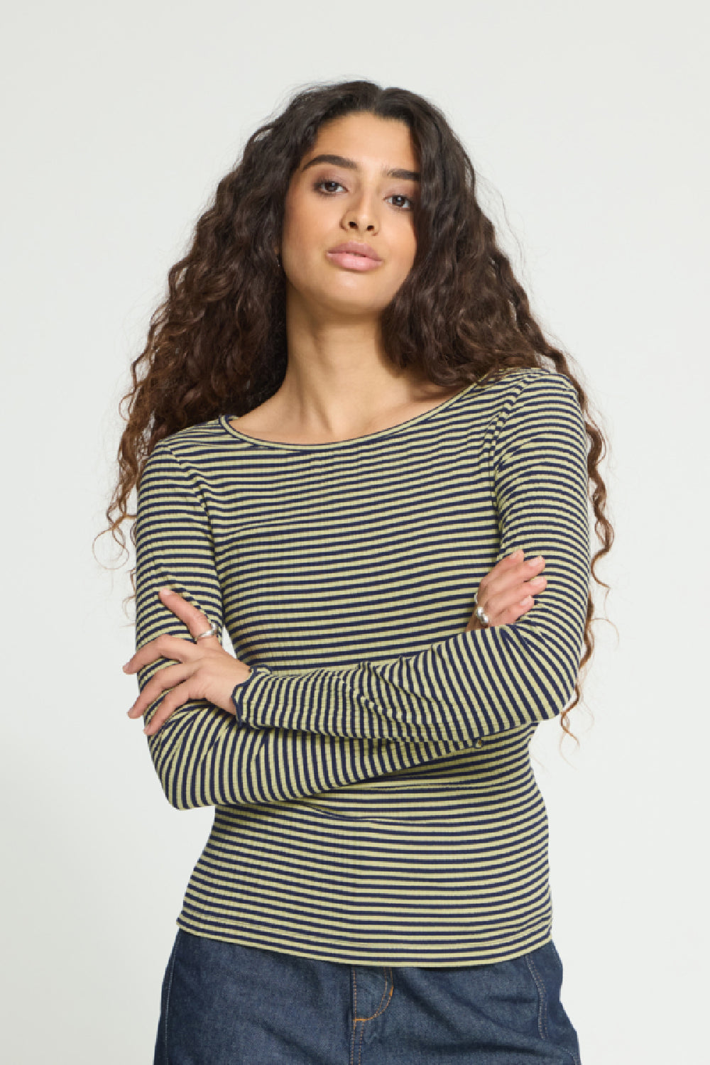 Cella Striped Top