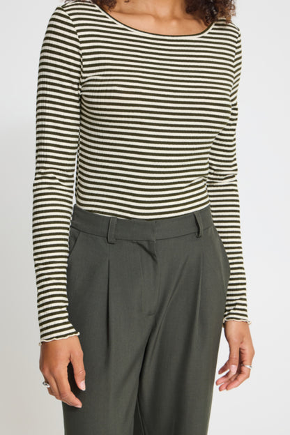 Cella Striped Top