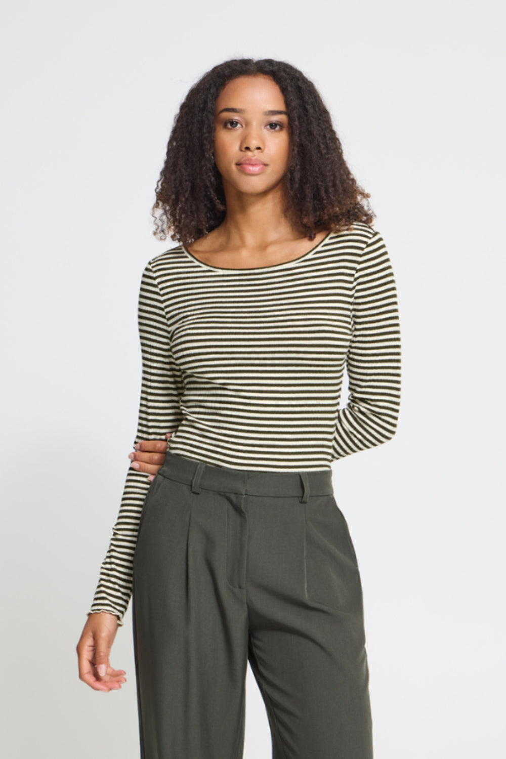 Cella Striped Top