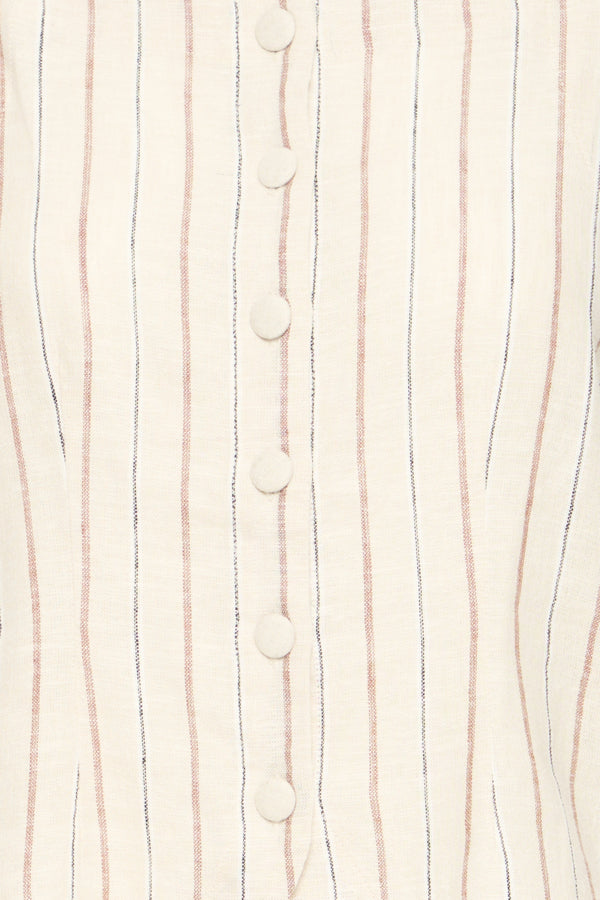 Linno Button Front Top