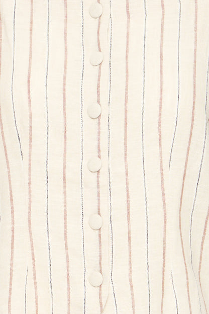 Linno Button Front Top