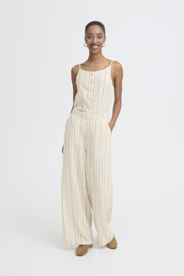 Linno Button Front Top
