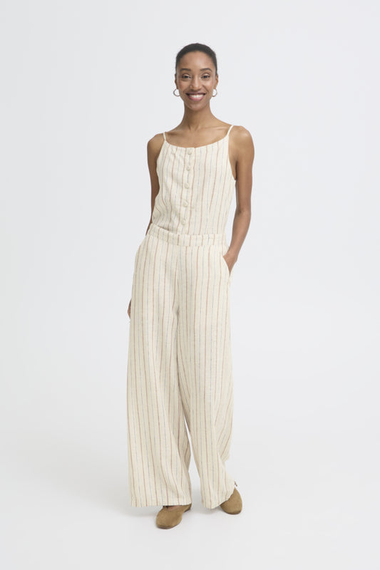 Linno Button Front Top