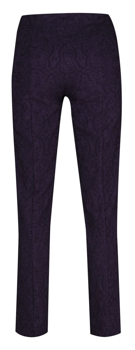 Robell Marie 78cm Purple Jaquard Trousers Purple