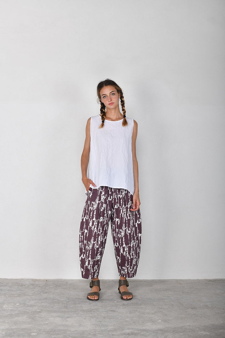 Mama B Bianco Trousers Vino