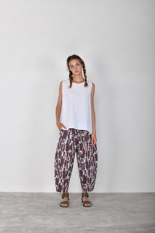 Mama B Bianco Trousers Vino