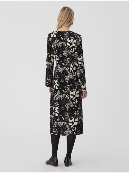 Nice Things Melting Pot Dress Black