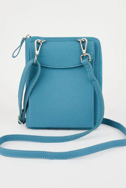 Goodeehoo Bags Columbian Cross Body Bag Teal