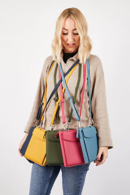 Goodeehoo Bags Columbian Cross Body Bag Teal