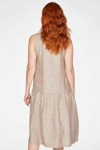 Thought Isobel Trapeze Dress Cinnamon