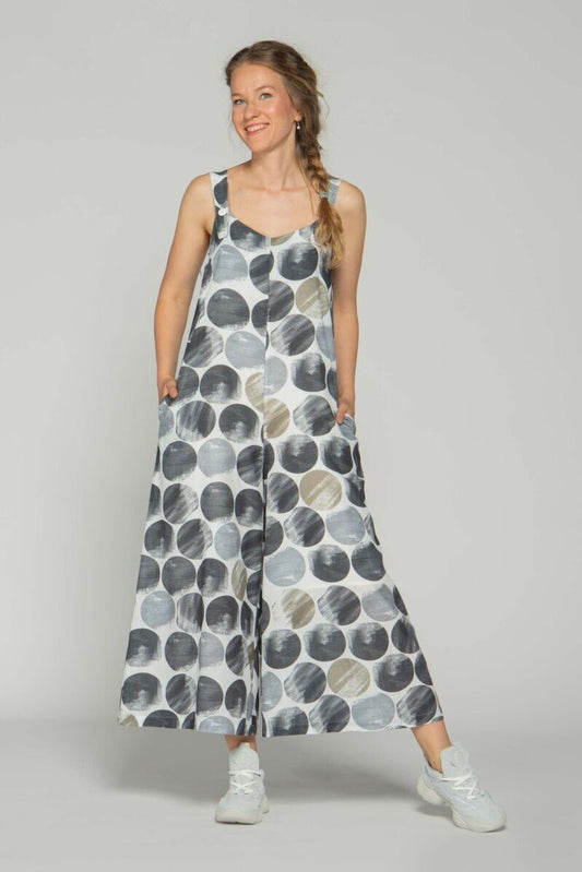 Luukaa Water Spot Jumpsuit Grey Grey