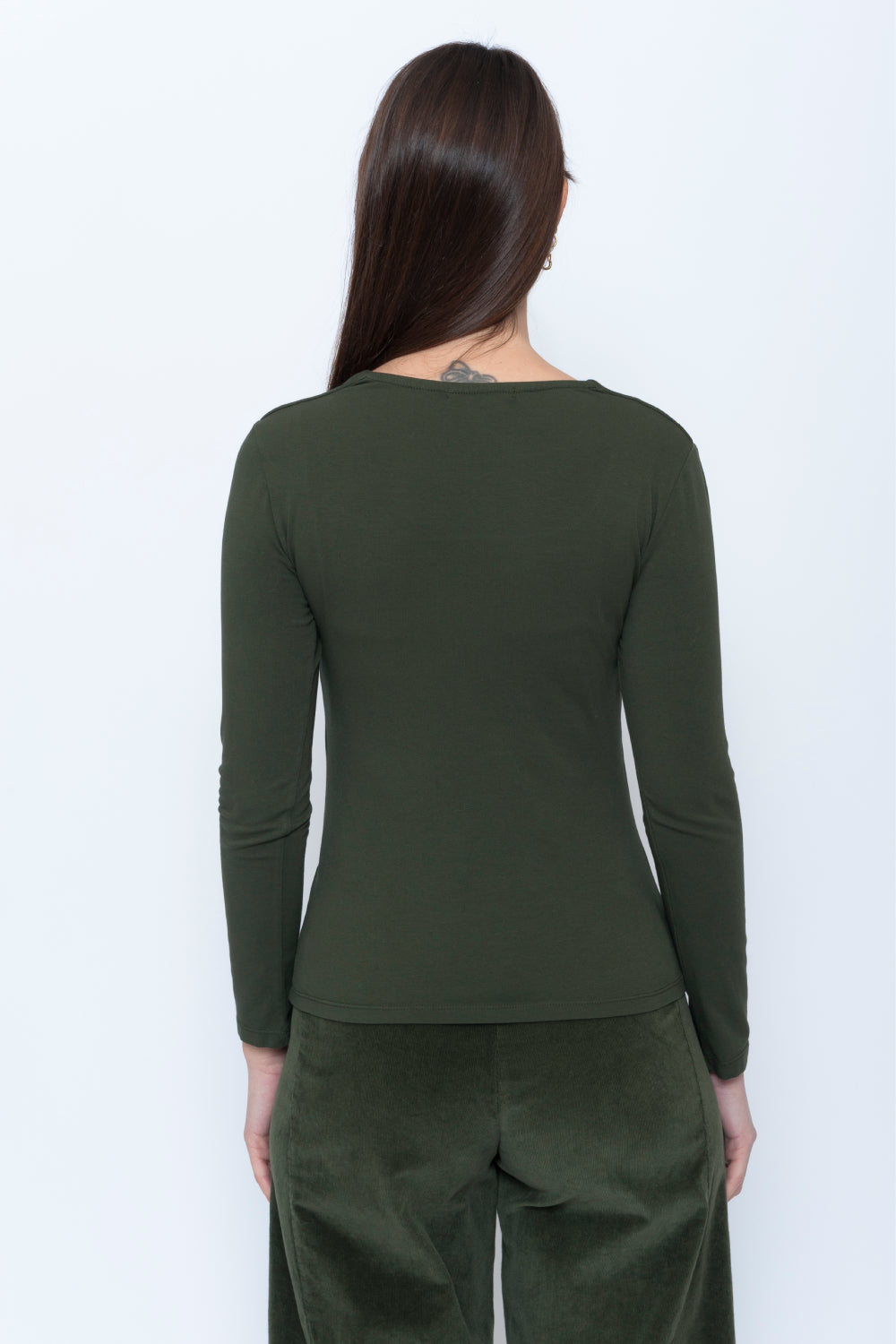 Cotton Square Neck Top