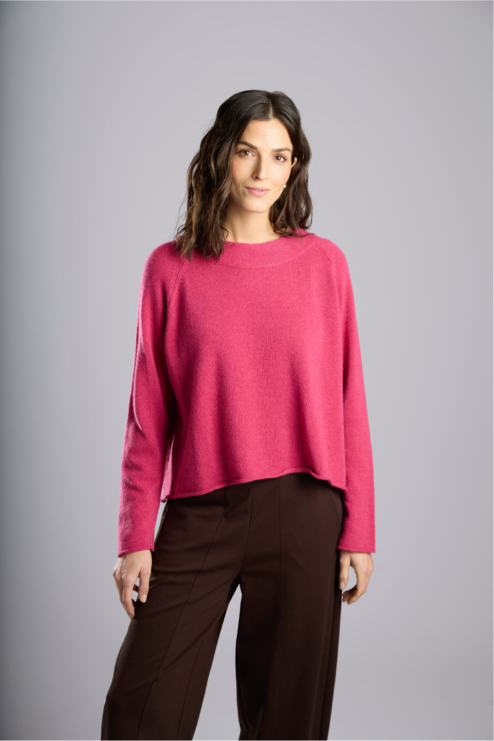 Chunky Crew Neck Jumper