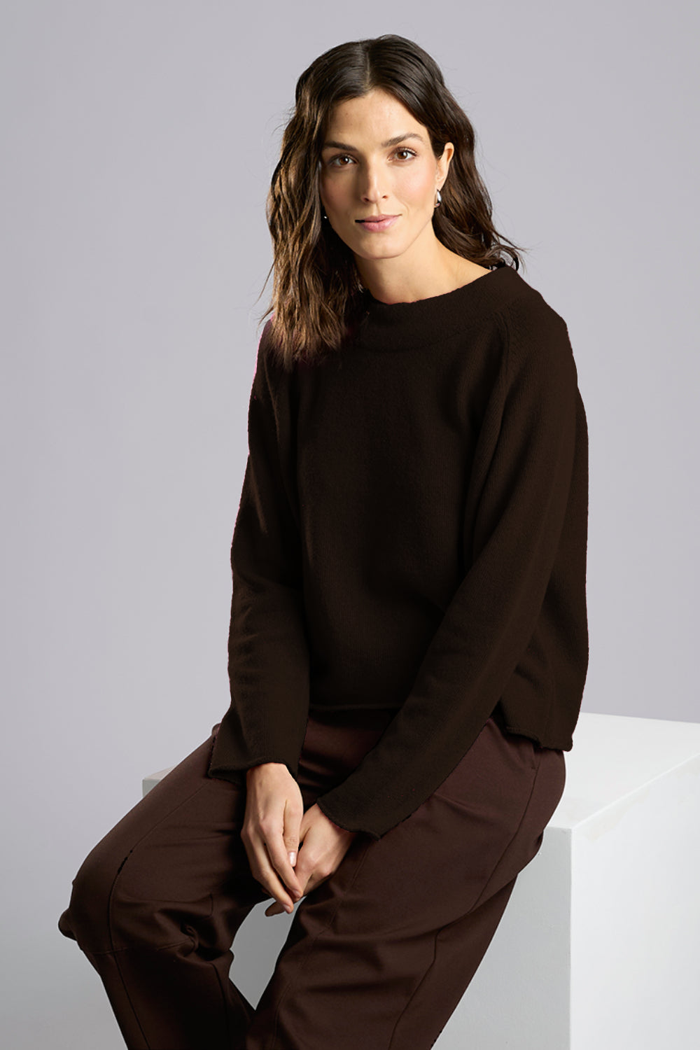Chunky Crew Neck Jumper