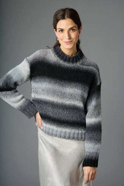 Ombre Stripe Jumper