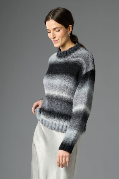 Ombre Stripe Jumper