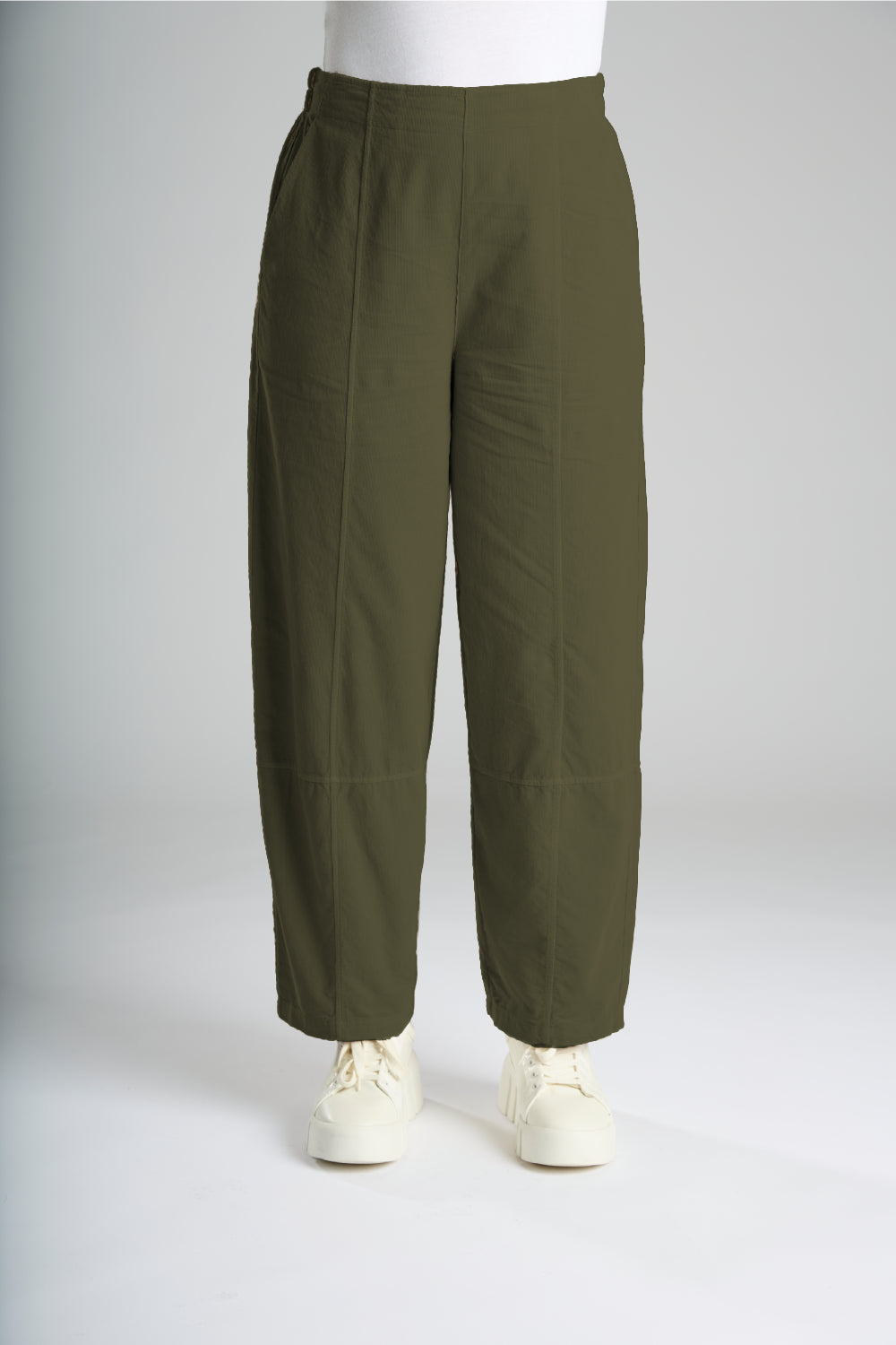 Needlecord Balloon Seam Trousers