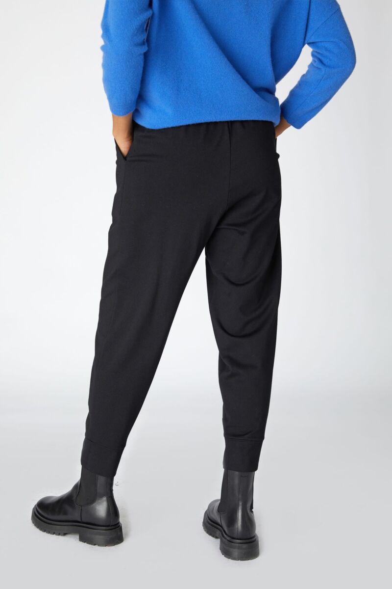 Sahara Light Weight Ponte Trousers Black