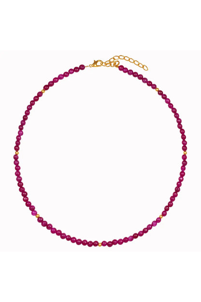 Round Stone Necklace