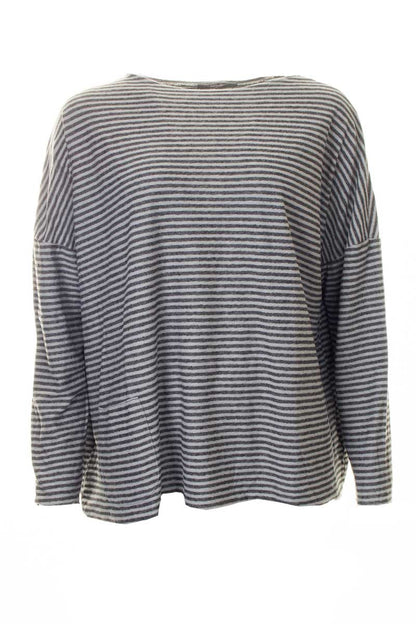 Cut Loose Pocket Pullover Overcast Stripe