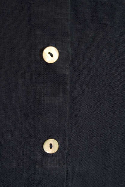 Cut Loose Coat Dress Linen Night