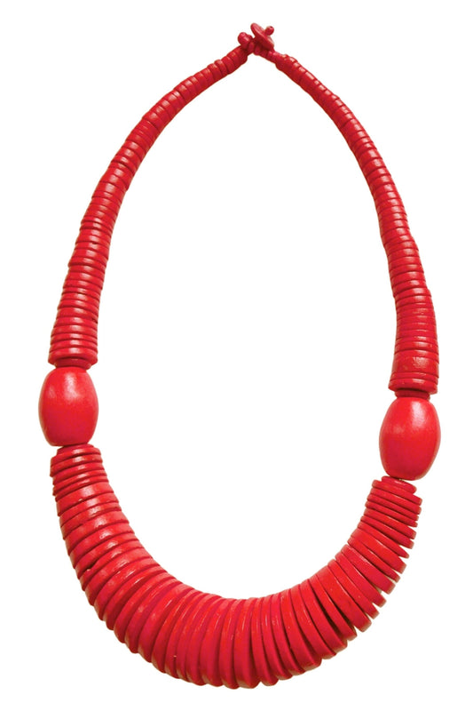 Oval Coco Disc Necklace