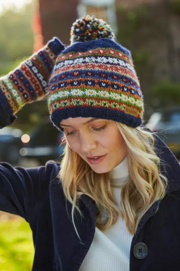 Colorado Wool Bobble Beanie