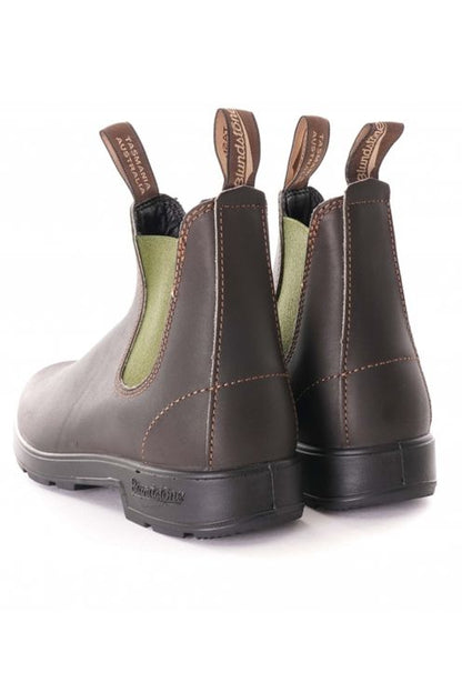 Blundstone 519 Stout Brown and Olive Leather Boot
