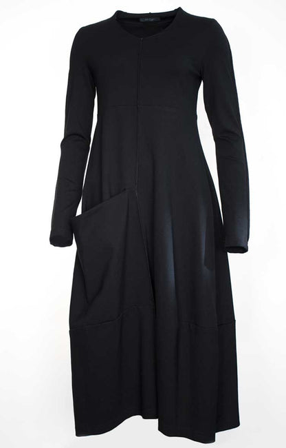 Neirami Nervature Dress Black