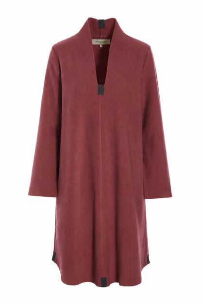 Fleece V Dress