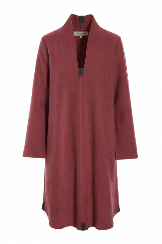 Fleece V Dress
