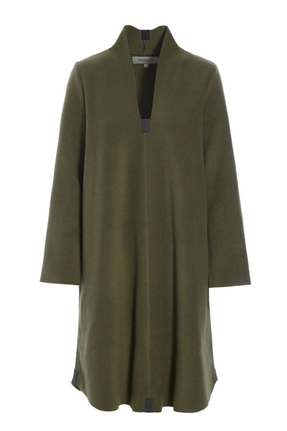 Fleece V Dress