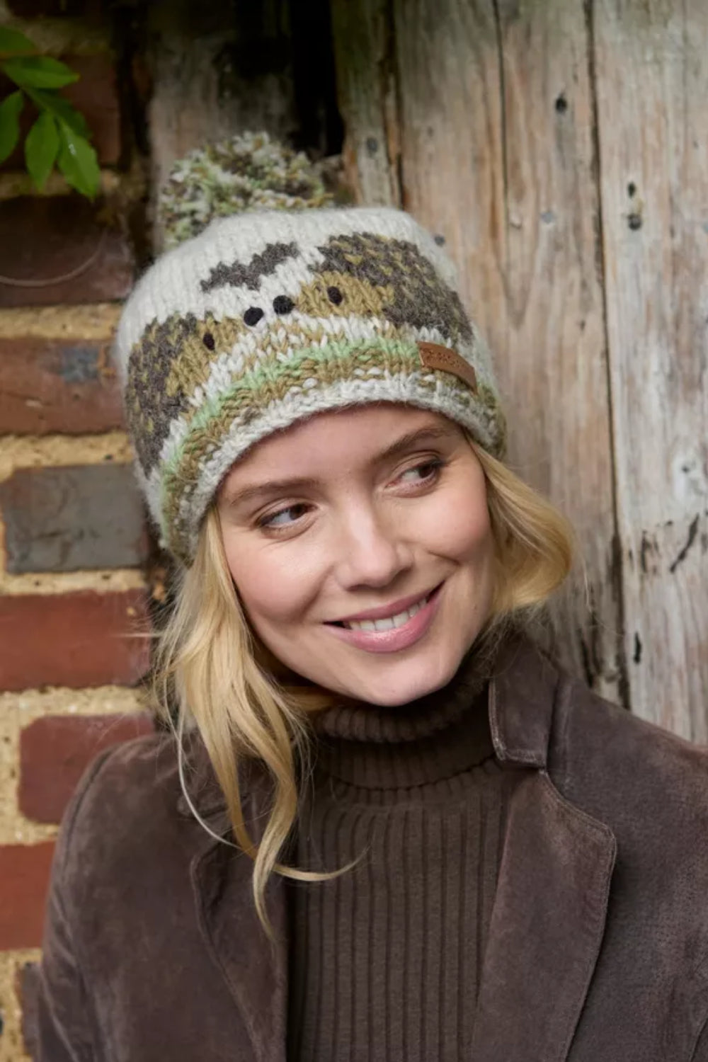 Hedgehog Bobble Beanie