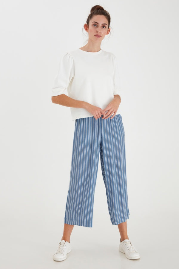 Ichi Marrakech Pants Coronet Blue