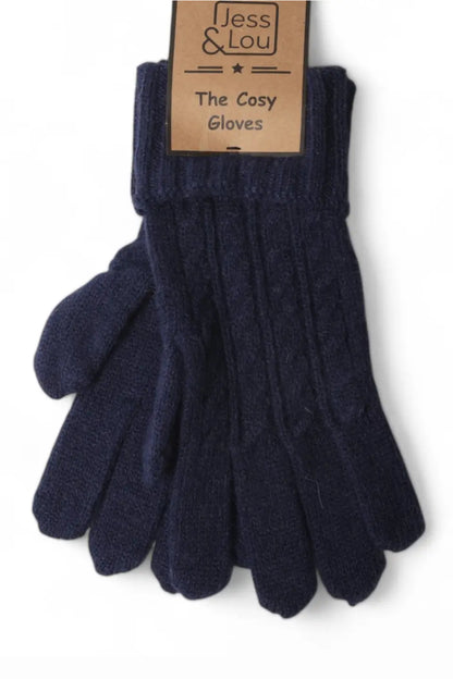 Cosy Cable Knit Gloves