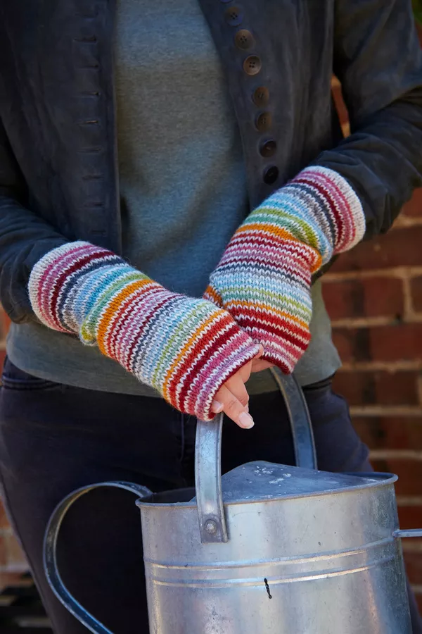 Pachamama Hoxton Stripe Wristwarmers 