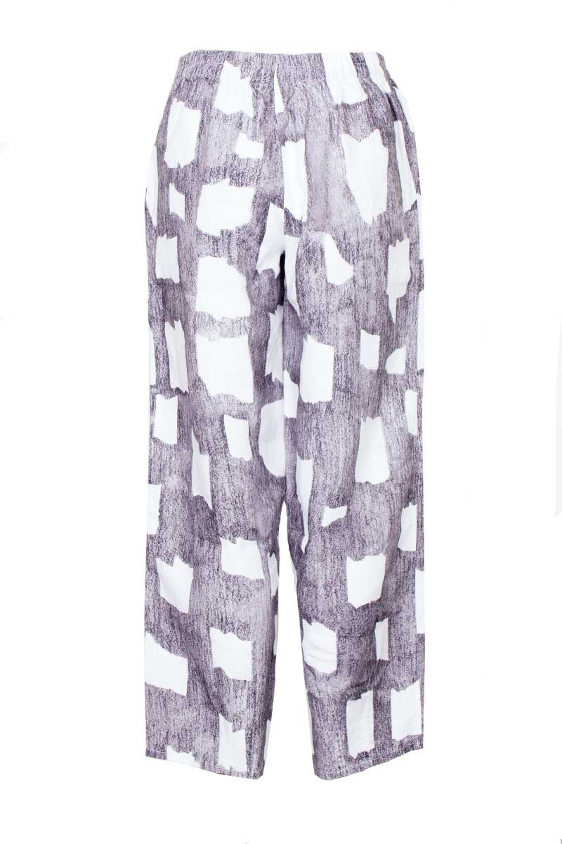 Grizas Grey Linen 3583 Trousers