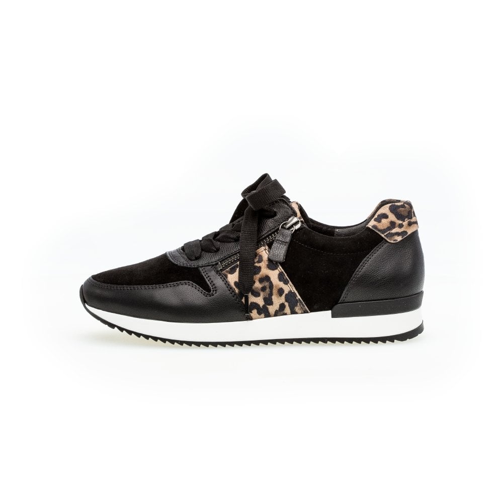 Gabor Shoes Lulea Trainer Black