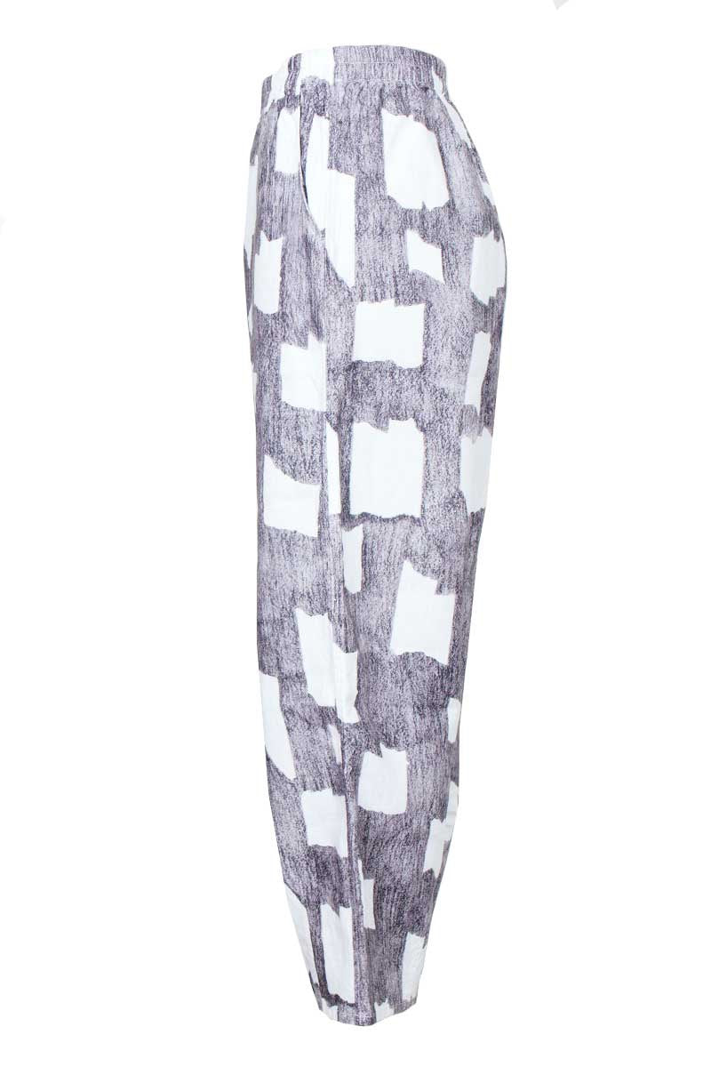 Grizas Grey Linen 3583 Trousers