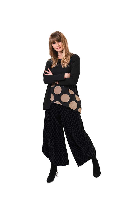 Alembika Black Spheres Top