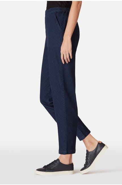 Sahara Stretch Denim Straight Trouser