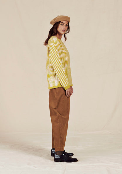 Two Danes Agatha Jumper Citrus Cream