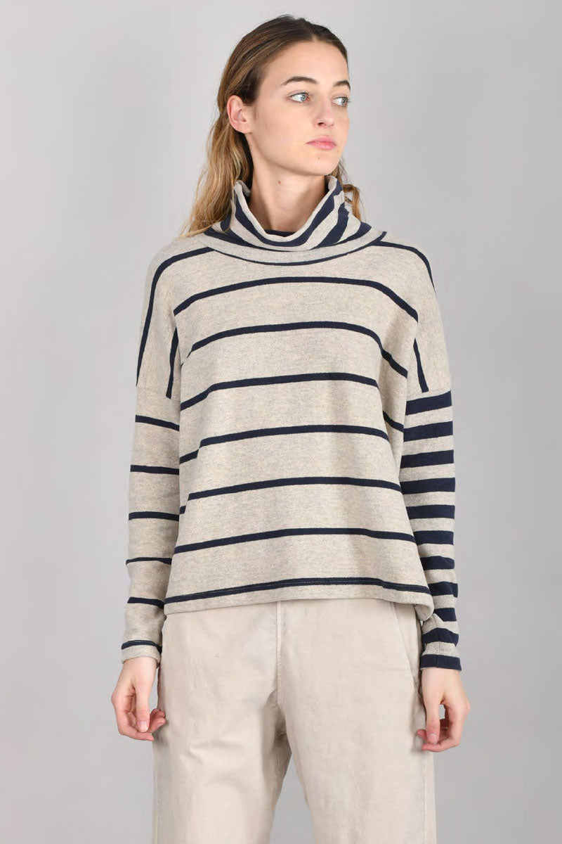 Mama B Monte Jumper Blue & Marmo