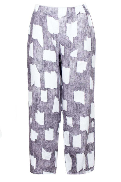 Grizas Grey Linen 3583 Trousers