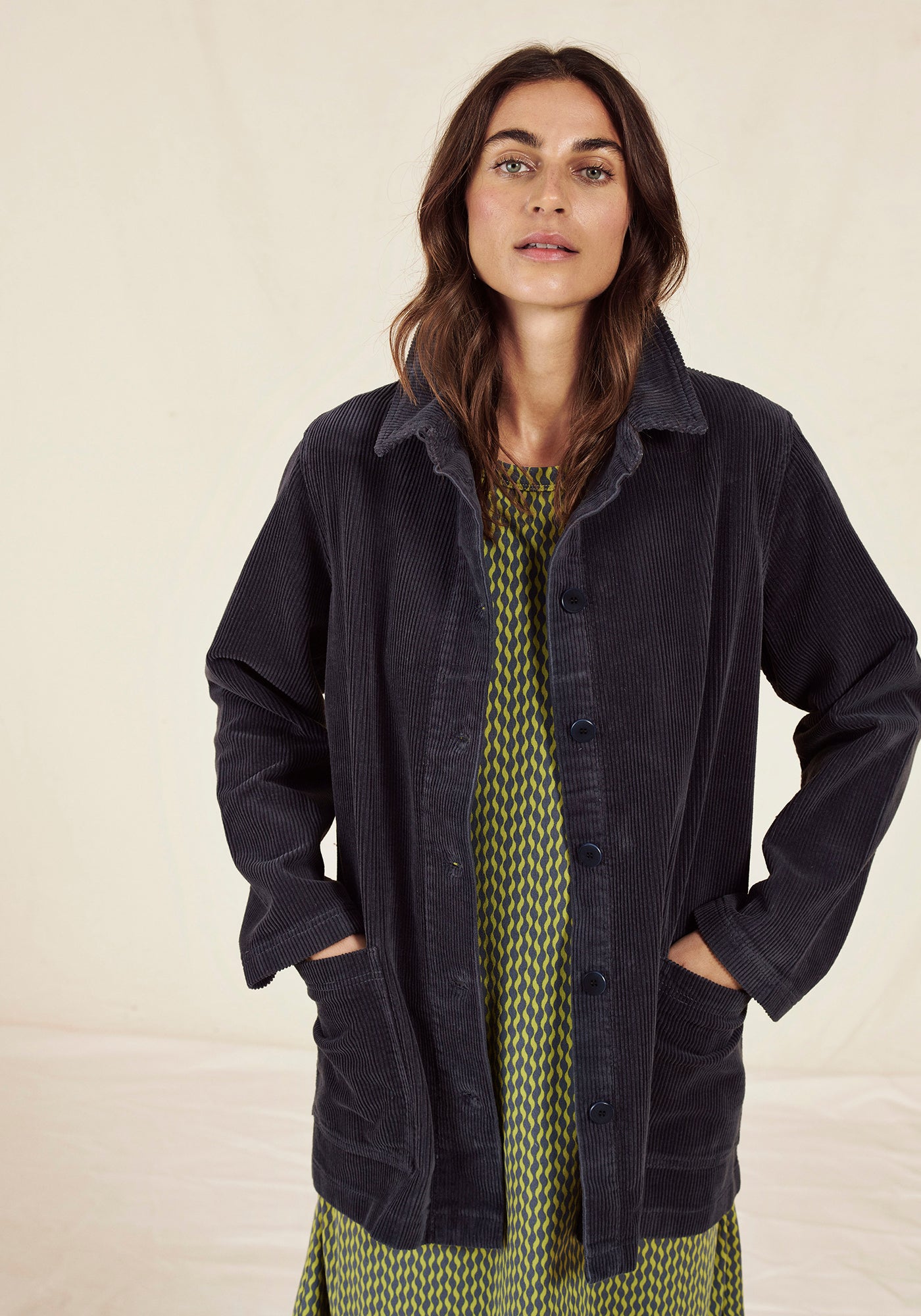 Two Danes Clare Jacket Pilot Blue