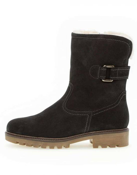 Gabor Shoes Nubuk Soft Boot Night Blue