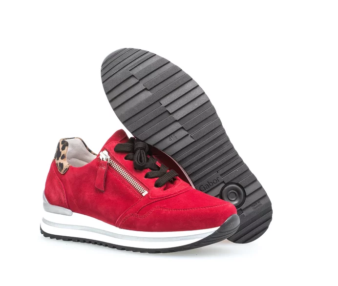 Gabor Shoes Nulon Trainer Red